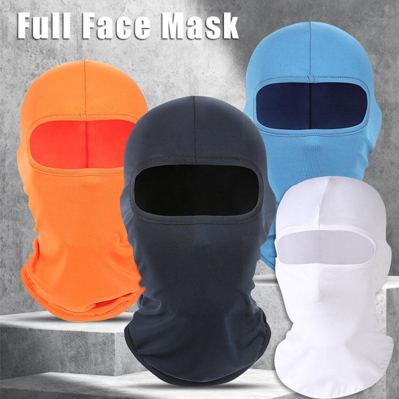 Balaclava Face Mask Uv Protection For Men Women Ski Motorcycle Running Riding - Orange