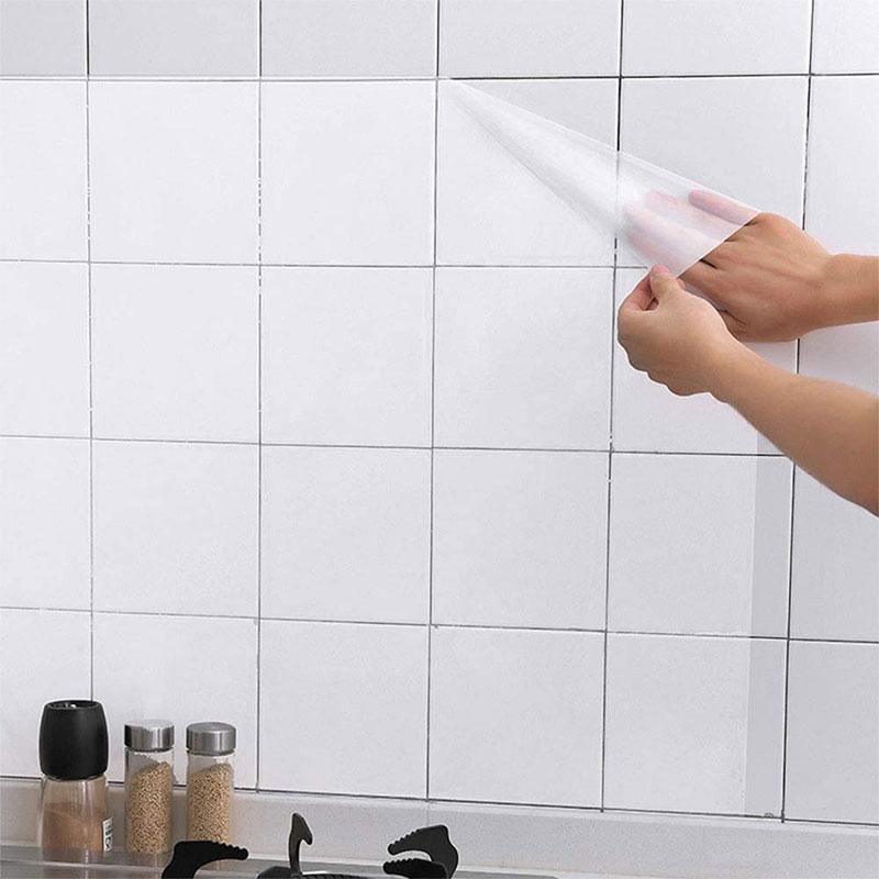 Kitchen Oil Splash Guard Wall Foil Protector Stove Cover Removable Baffle Screen - 70x45cm *1