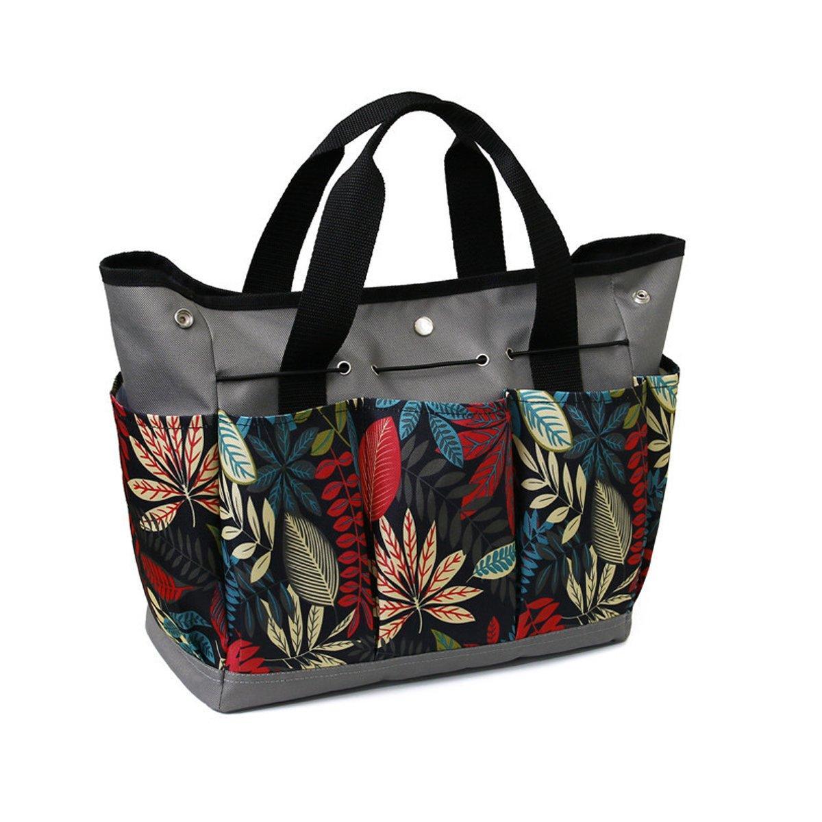 Portable Garden Kit Multifunctional Gardening Storage Bag with Pockets Outdoor