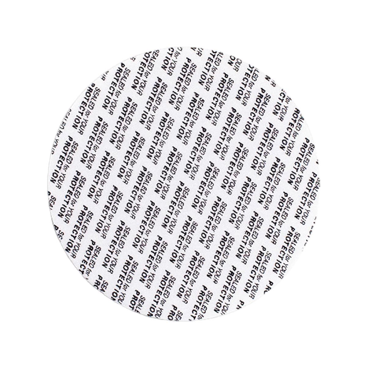 200pcs Pressure Sensitive Gasket Self Adhesive Bottle Cap Sealing Liner for Jars - 3.3cm