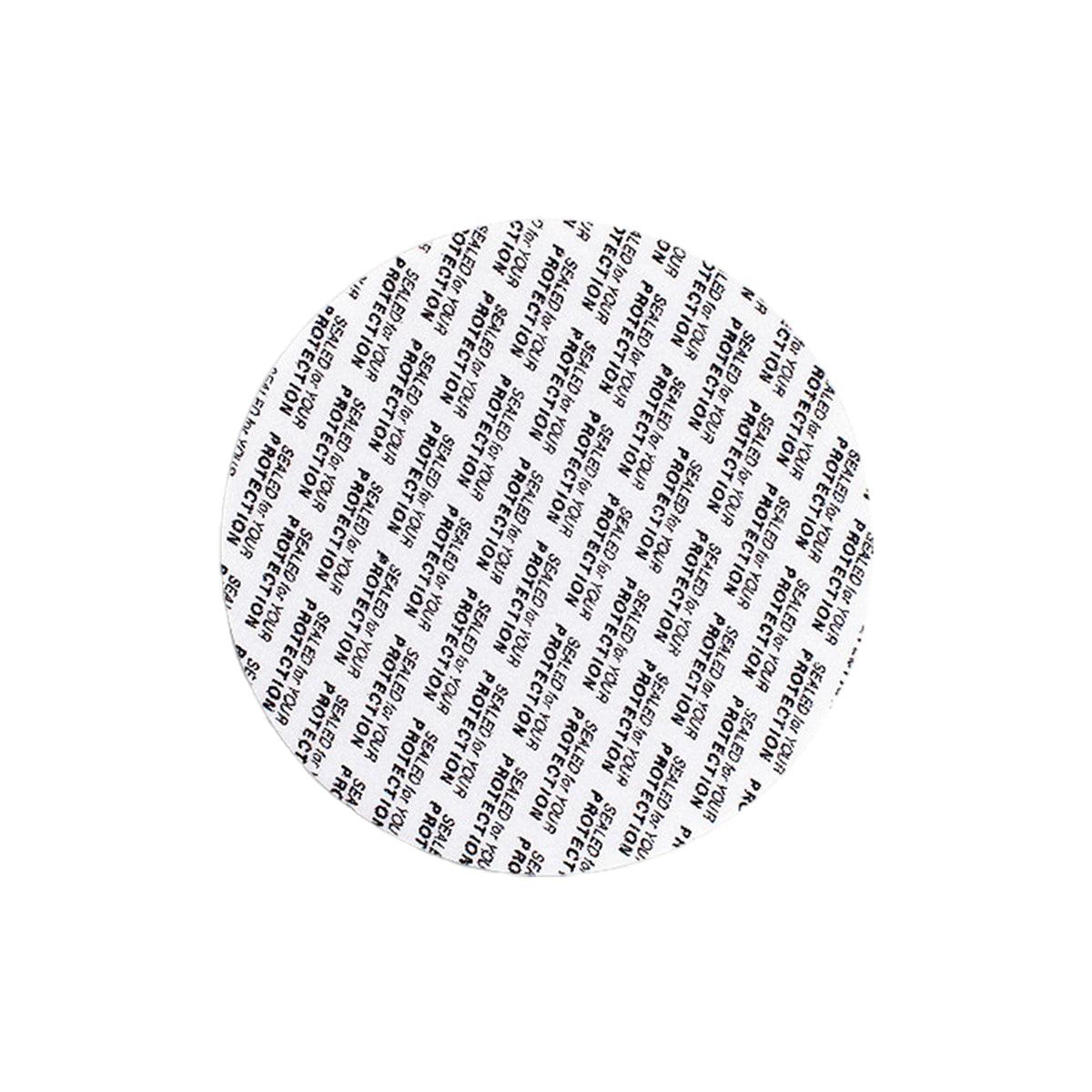 200pcs Pressure Sensitive Gasket Self Adhesive Bottle Cap Sealing Liner for Jars - 5.8cm