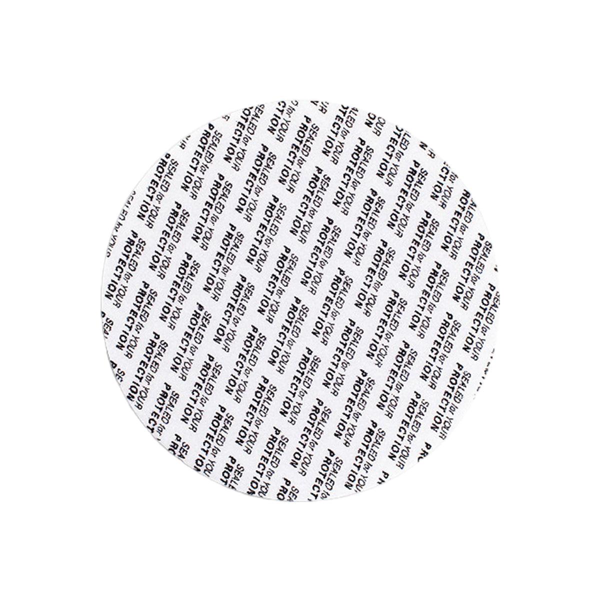 200pcs Pressure Sensitive Gasket Self Adhesive Bottle Cap Sealing Liner for Jars - 5.8cm