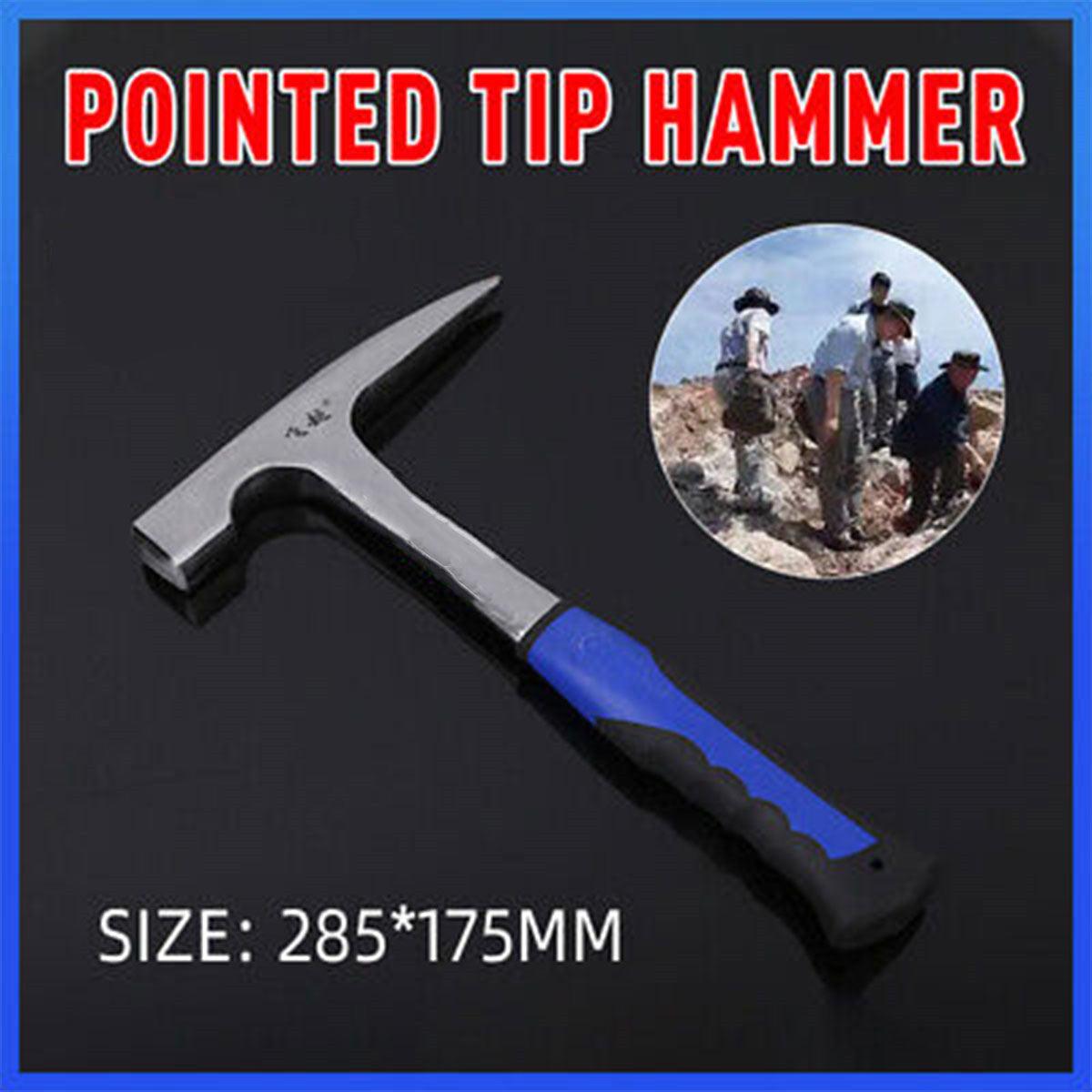 Geologist Rock Pick Pointed Tip Geological Hammer Geology Prospecting Hand Tools