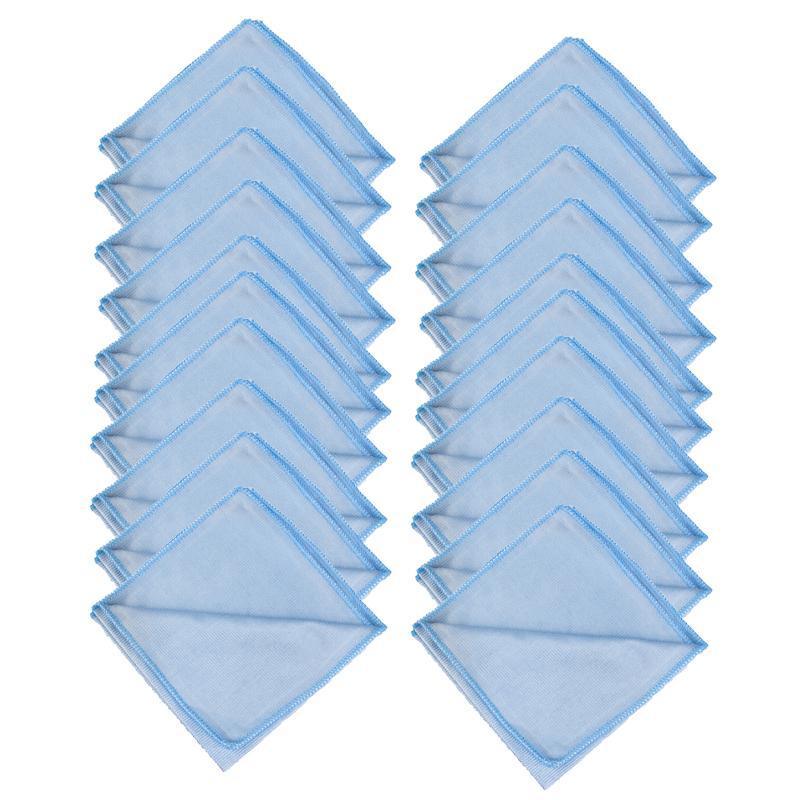 5/20 Pcs Microfibre Glass Cleaning Cloth Car Towel Window Dish Washing 40X40 Cm - 20 PCs