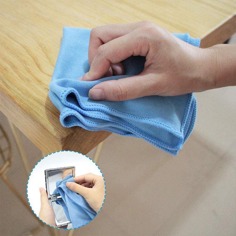 5/20 Pcs Microfibre Glass Cleaning Cloth Car Towel Window Dish Washing 40X40 Cm - 5 PCs