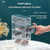 Stackable Acrylic Glasses Sunglasses Display Box Four Layer Drawer Storage