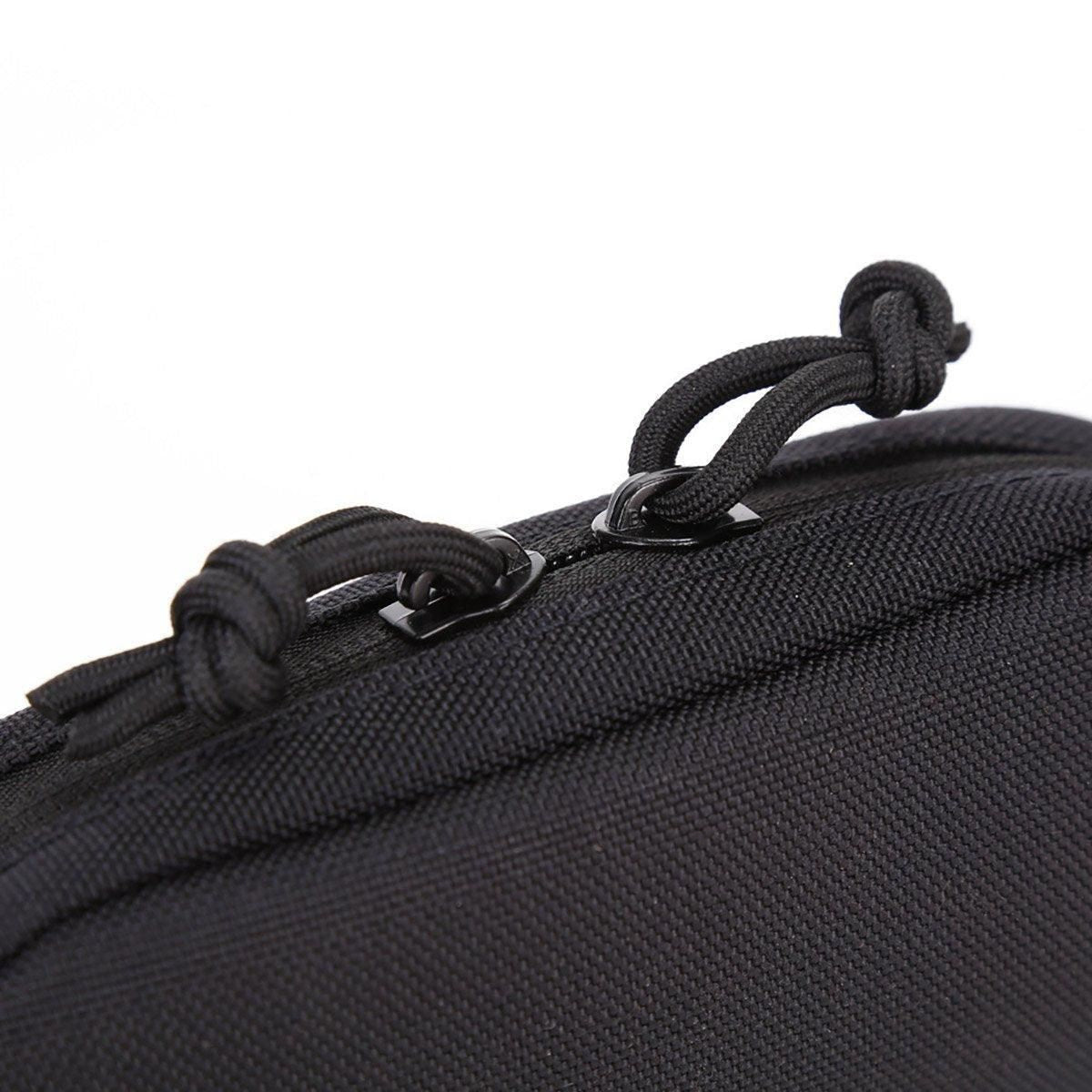 2-Piece Black Zipped Eyewear Case Set
