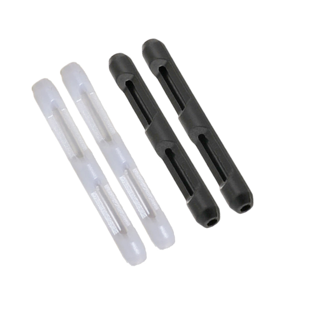 Silicone Glasses Temple Hook Tip Eyeglasses Ear Grip Anti Slip Holder Spectacle - Transparent 2pairs