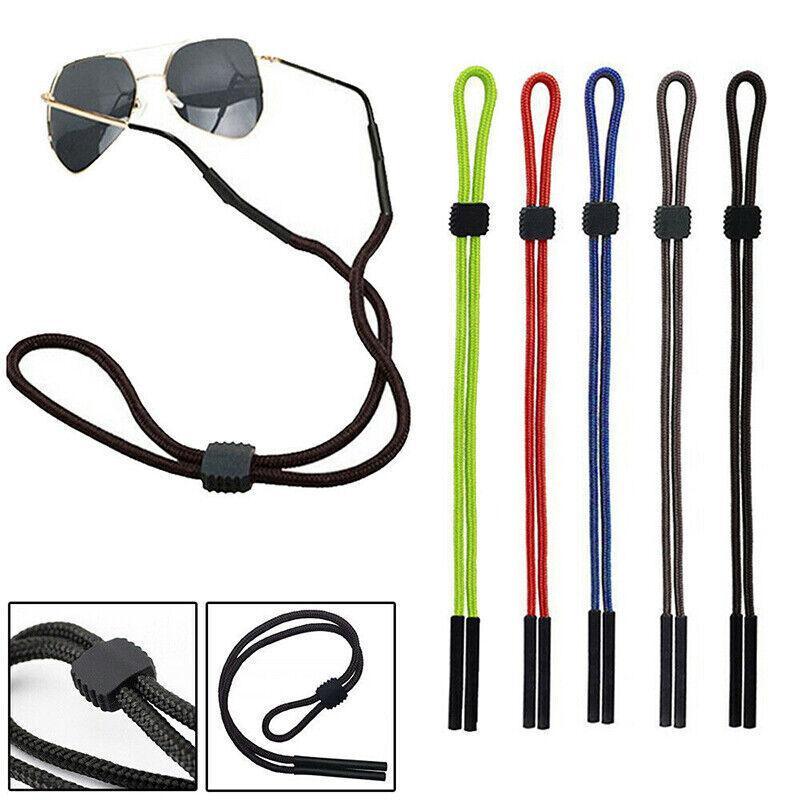 Reading Eyeglass Glasses Chain Cord Lanyard Sunglasses Neck Holder Sports Strap - Blue