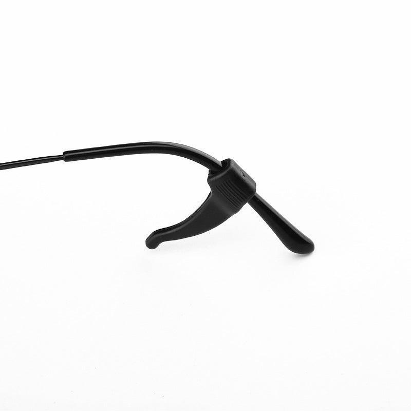 Anti-Slip Tip Ear Grip Silicone Hook Glasses Spectacle Holder Sports Temple Au - Clear