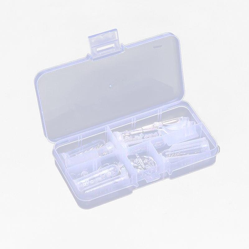 Eyeglass Sun Glasses Optical Repair Tool Screw Nut Nose Pad Assortment Set Kit