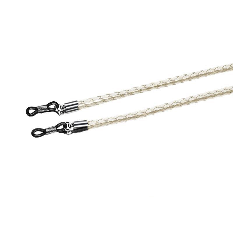 PU Sunglasses Reading Glasses Spectacles Eyeglass Holder Strap Chain - Beige