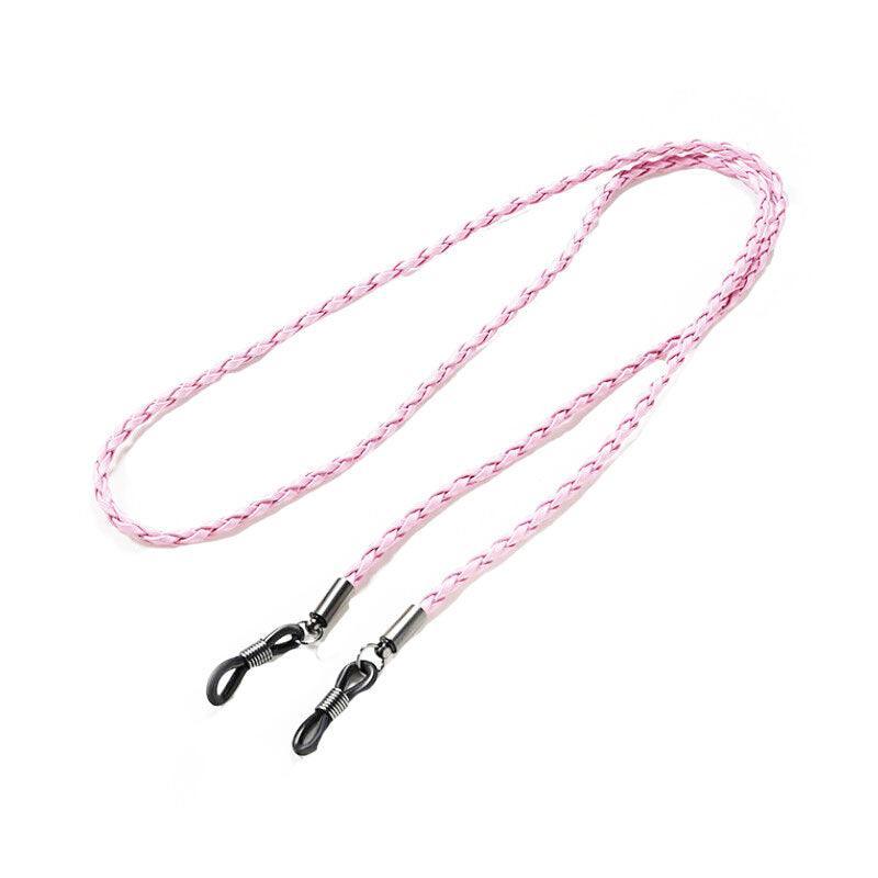 PU Sunglasses Reading Glasses Spectacles Eyeglass Holder Strap Chain - Beige