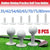 8X Rubber Driving Practice Golf Tees Holder Rubber Driving Range Home Training