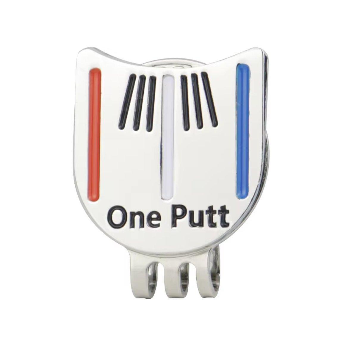 Golf Ball Marker Metal With Hat Clip Golf Training Aid Outdoor Sport Aiming Tool