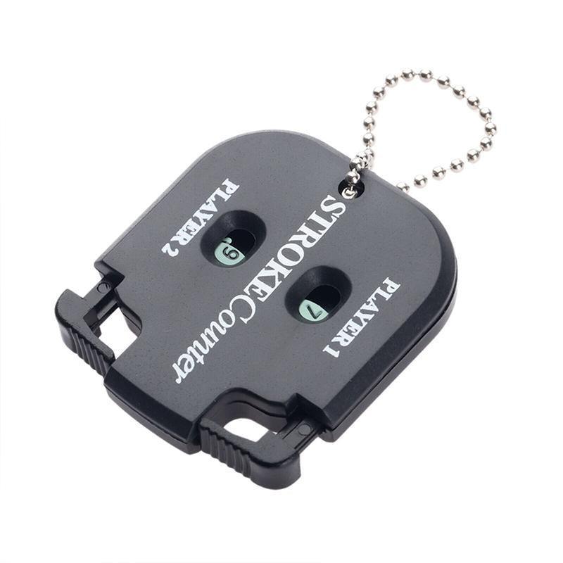 Golf Count Shot Stroke Putt Score Counter Two Digit Scoring Keeper - Black