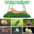 Parrot Turf Hammock Climbing Toy for Hamster Pet Bed Hanging Swing for Small Pet - Quadrate