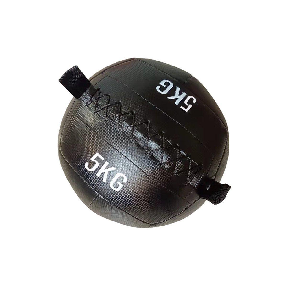 Non-Elastic Soft Squat Wall Ball for Solid Gravity and Balance Training Workouts - 1kg