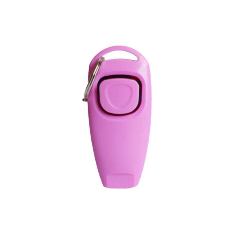 Dog Whistle and Clicker Set for Training Stop Barking Obedience Tool Combo - Green