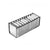 Foldable Drawer Organizer Divider Bra Sock Underwear Storage Closet Wardrobe - Grey Set of 3 Different Sizes