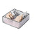 Foldable Drawer Organizer Divider Bra Sock Underwear Storage Closet Wardrobe - Grey with 7 Boxes