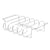 Barbecue Grill Net Outdoor BBQ Rack Cooking Basket Baking Tool Picnic Camping - Black