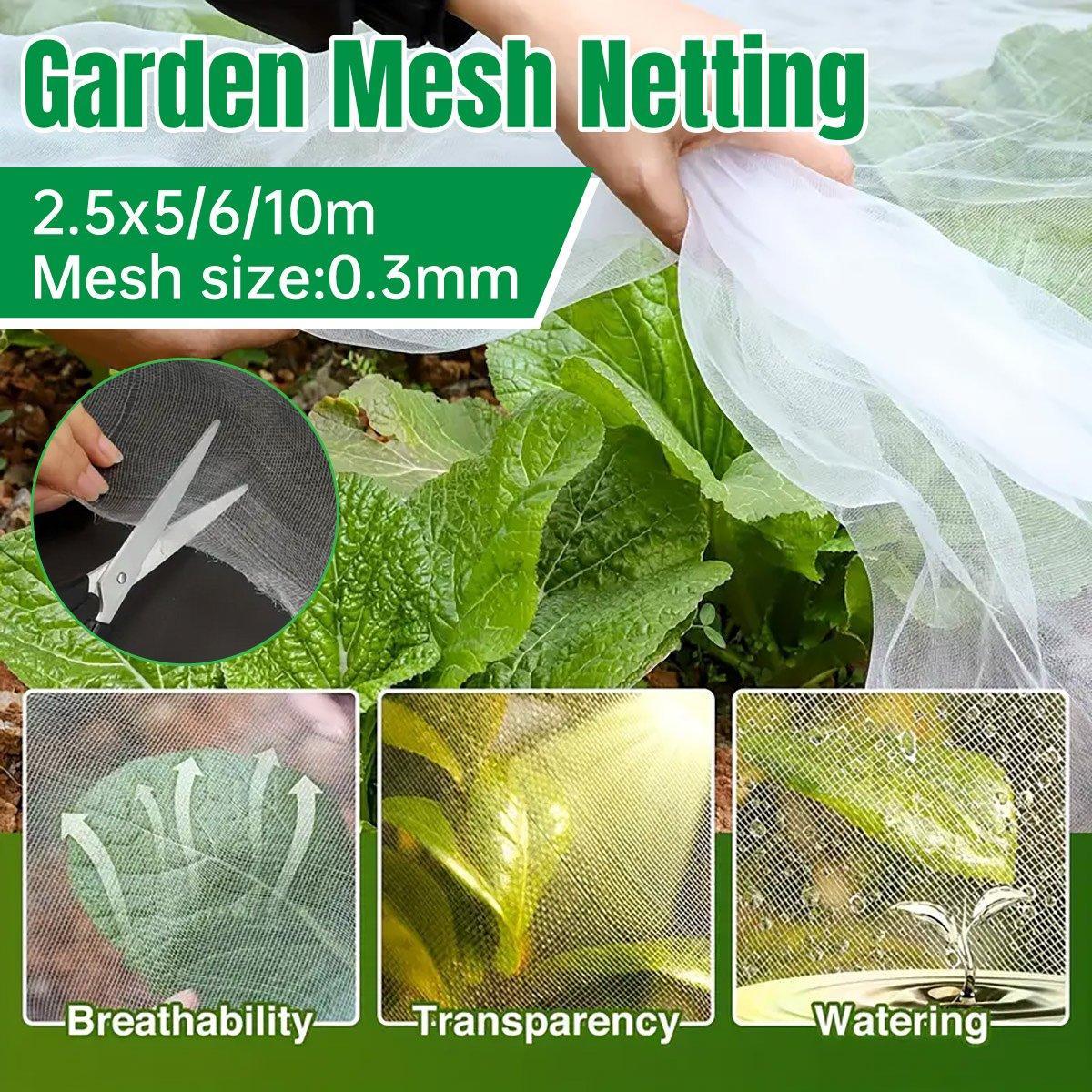 Agricultural Insect-proof Greenhouse Net for Fruit Vegetable Plant Protection - 250CMx5M