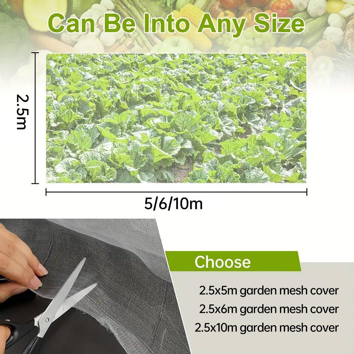 Agricultural Insect-proof Greenhouse Net for Fruit Vegetable Plant Protection - 250CMx5M