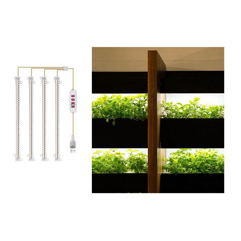 Led Grow Light Tube Strip Full Spectrum Lamp For Indoor Plant Flower Veg Growing