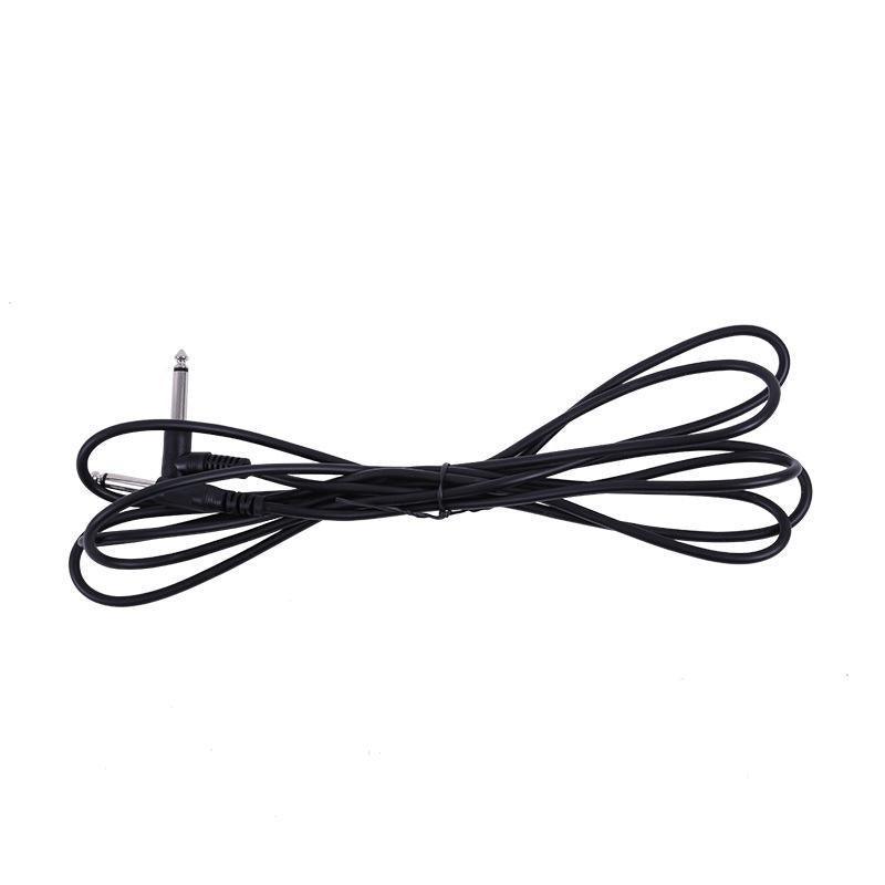 3M Guitar Amp Cable 6.35mm Mono Jack to Jack Lead for Electric Instruments - 3M Black Cable