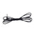 3M Guitar Amp Cable 6.35mm Mono Jack to Jack Lead for Electric Instruments - 3M Black Cable