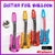 Guitar Foil Balloon Air Fill Rock and Roll Music Party Wedding Birthday Decoration - Red