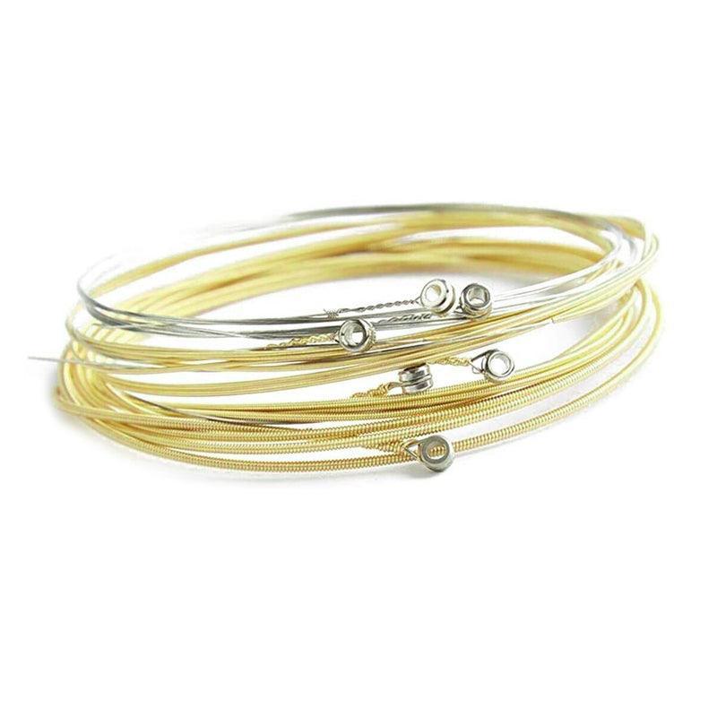 Acoustic Music Guitar Strings Steel Premium Light Universal 6 pcs Sent Free Pick