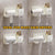 Hair Dryer Holder Rack Plastic Wall Mount No Drill Bathroom Organizer Storage - Gold