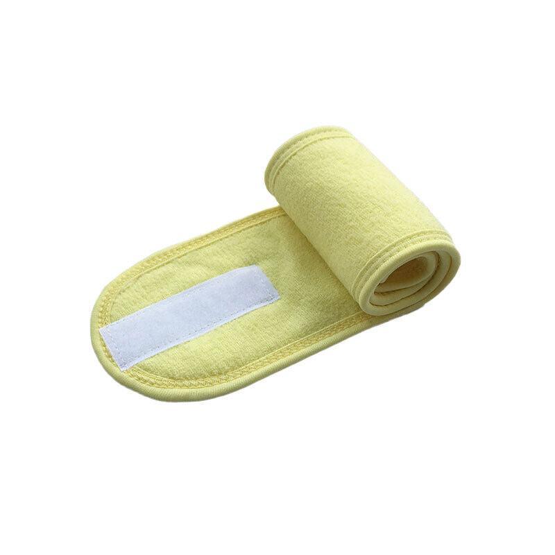 8-Colours Wrap Head Band Hairband Hair Band Adjustable Facial Make Up Face Wash Au - White