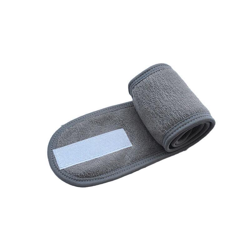 8-Colours Wrap Head Band Hairband Hair Band Adjustable Facial Make Up Face Wash Au - White