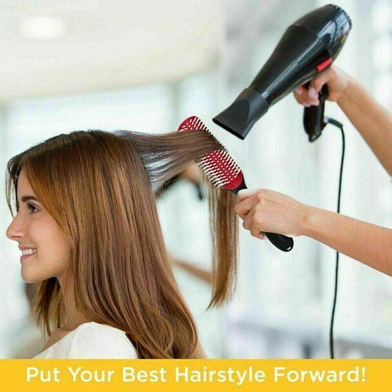 Hair Styling Brush Classic D3 Medium 9 Row Comb Styling Hairbrush