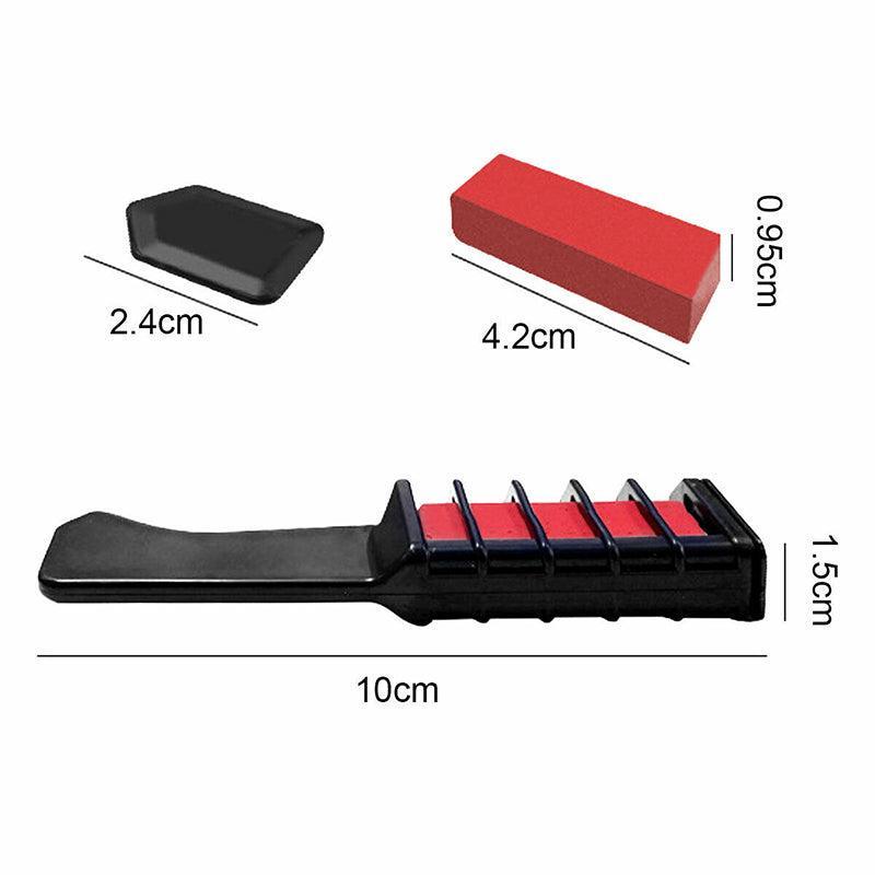 10 Colours Hair Chalk Comb Kit Temporary Hair Dye for Parties and Creative Play