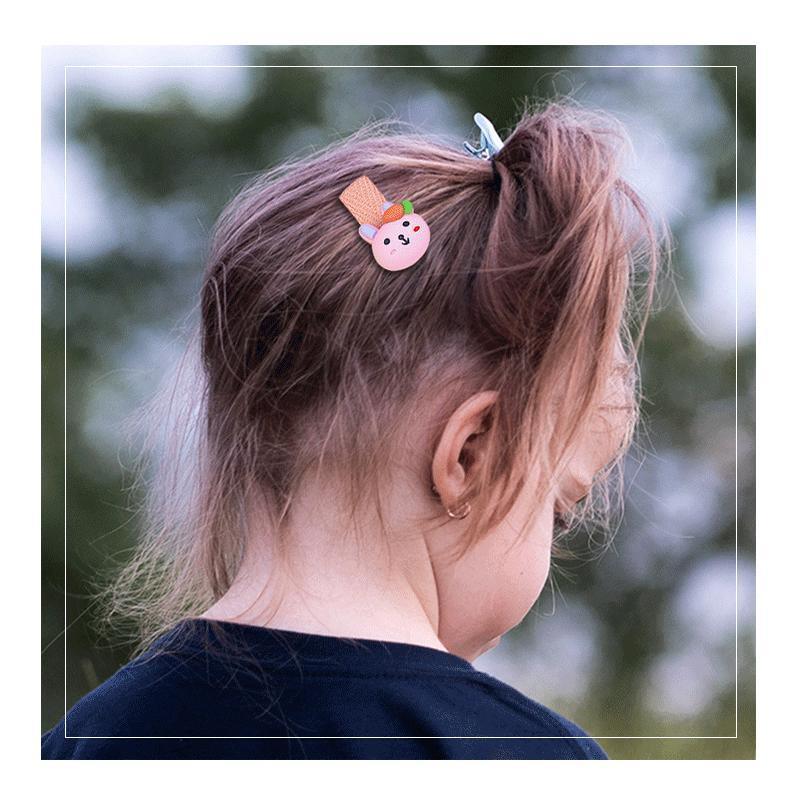26Pcs Hair Clips Set Snap Bows and Hairpins for Styling and Everyday Use - Animal ( Without Bottle)