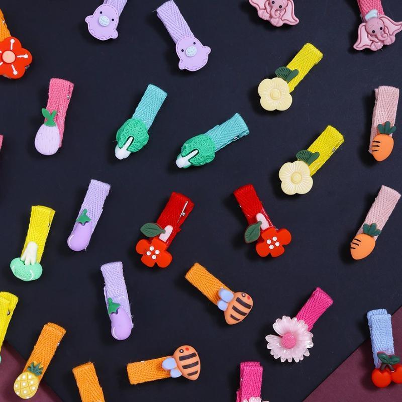 26Pcs Hair Clips Set Snap Bows and Hairpins for Styling and Everyday Use - Flower( Without Bottle)