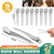 6-54X 9cm Hairdressing Sectioning Hair Clips Duck Bill Hairpin Salon Metal Curl Clips - 12PCS