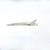 6-54X 9cm Hairdressing Sectioning Hair Clips Duck Bill Hairpin Salon Metal Curl Clips - 12PCS