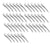 6-54X 9cm Hairdressing Sectioning Hair Clips Duck Bill Hairpin Salon Metal Curl Clips - 12PCS