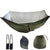 Camping Hammock Tent Set Double Outdoor Hanging Bed With Mosquito Net For Travel - Green