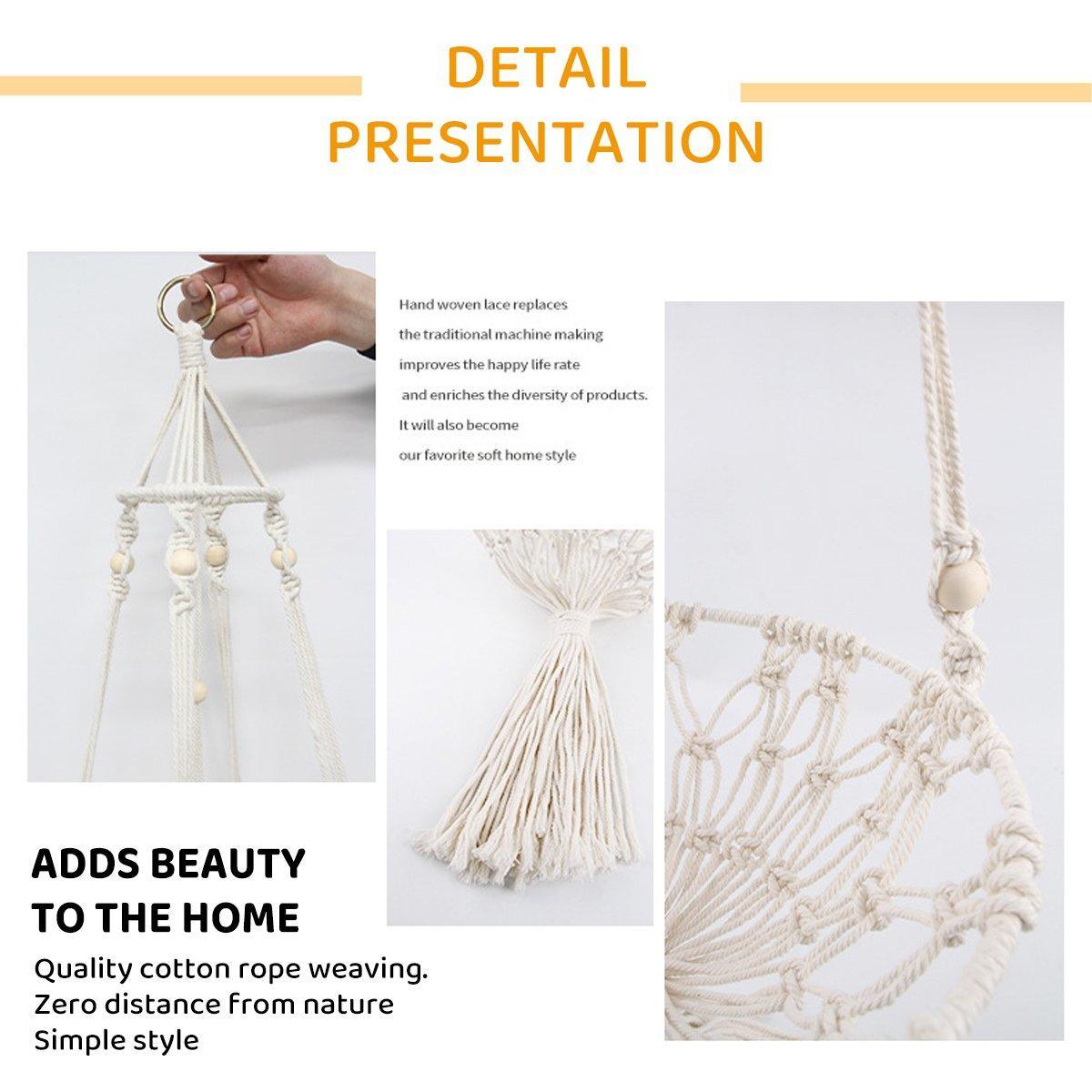 Macrame Cat Hammock Boho Style Kitty Hanging Swing Bed Pet Sleeping Bed Cat