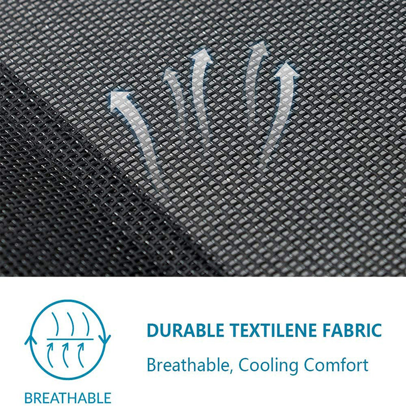 Cat Window Bed Suction Cup Hammock Black Breathable Hanging Seat 55x35cm