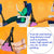 Travel Rest Hammock Office Foot Hammock Portable Rest for Relaxation Support - Rose Red