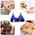 L Size Hammock Helper Pet Dog Cat Grooming Restraint Bags For Bathing Trimming Nail - Red