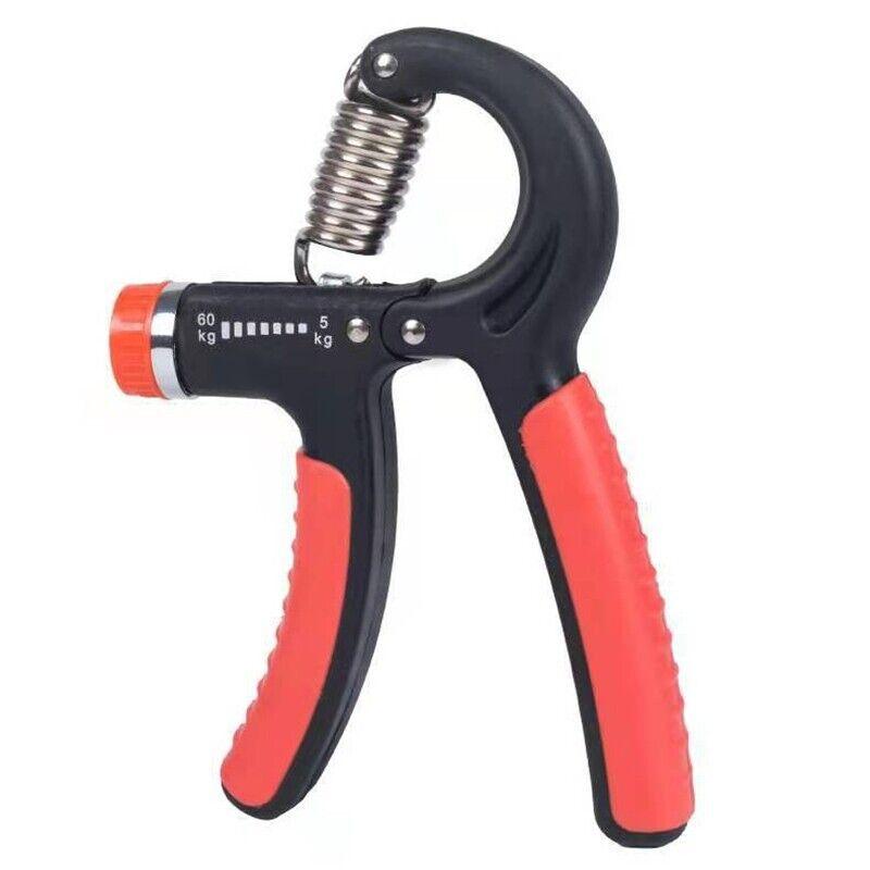 Adjustable Power Hand Grip Forearm Exerciser Gripper Strengthener Trainer 5-60Kg - Red