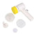 5 in 1 Electric Handheld Cleaning Brush for Bathroom Kitchen Sink Tile Scrub